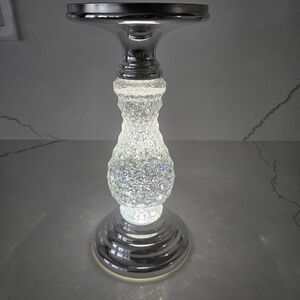 Bath & Body Works Silver Light Up Candle Holder